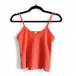 Vintage 90s Lace Cami Women's Size Small Wonderline Lingerie Coral Coquette‎